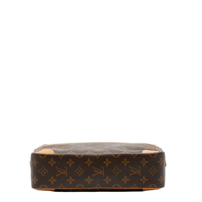 Louis Vuitton Monogram Trocadero 30 Crossbody Shoulder Bag M51272 Brown PVC