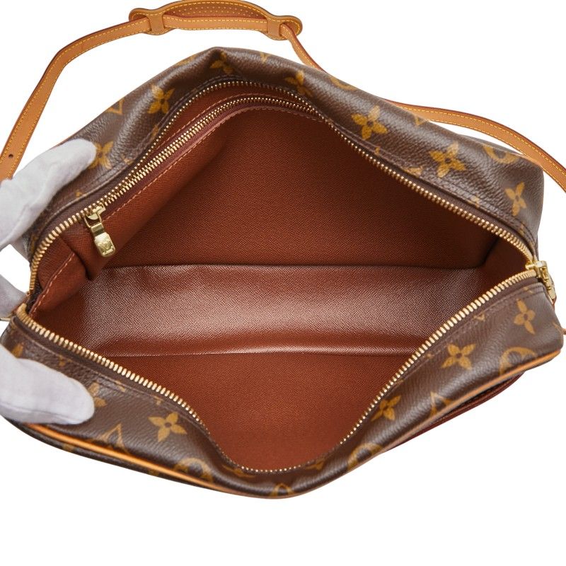 Louis Vuitton Monogram Trocadero 30 Crossbody Shoulder Bag M51272 Brown PVC