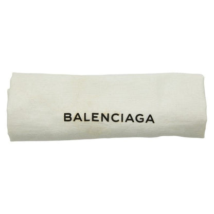 Balenciaga Classic Clip M Clutch Bag Pouch Black Leather Women's