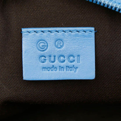 Gucci Guccissima Blue Leather