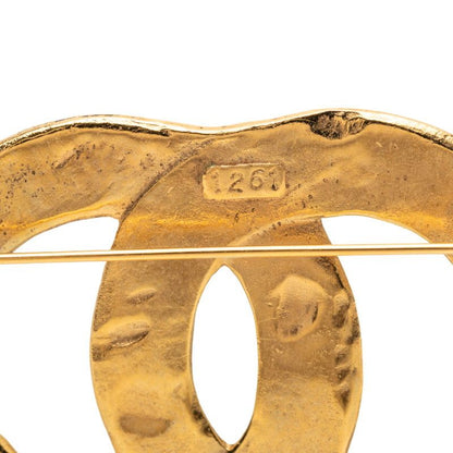 Chanel Cocomark Braided Gold Plated Women's