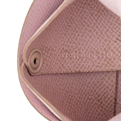 Hermes Bastia Coin Case Purse Mauve Pale Light Pink Vaux Epson