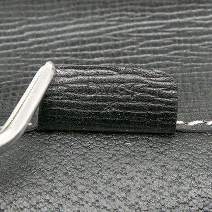 Celine Logo Black Leather Women's