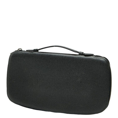Louis Vuitton Taiga Organizer Ator Round Zipper Long Wallet Travel Case