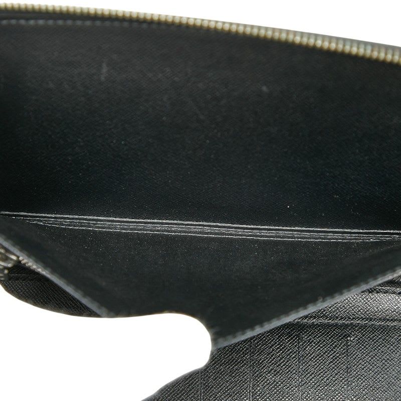 Louis Vuitton Taiga Organizer Ator Round Zipper Long Wallet Travel Case