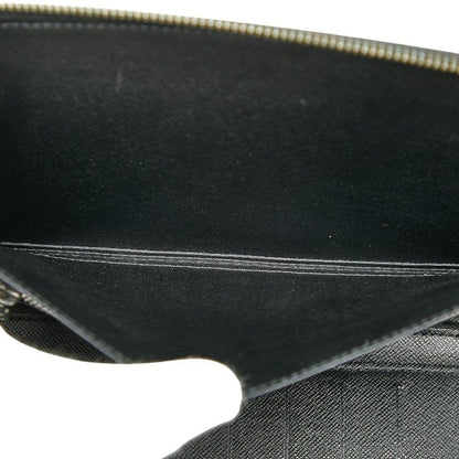 Louis Vuitton Taiga Organizer Ator Round Zipper Long Wallet Travel Case
