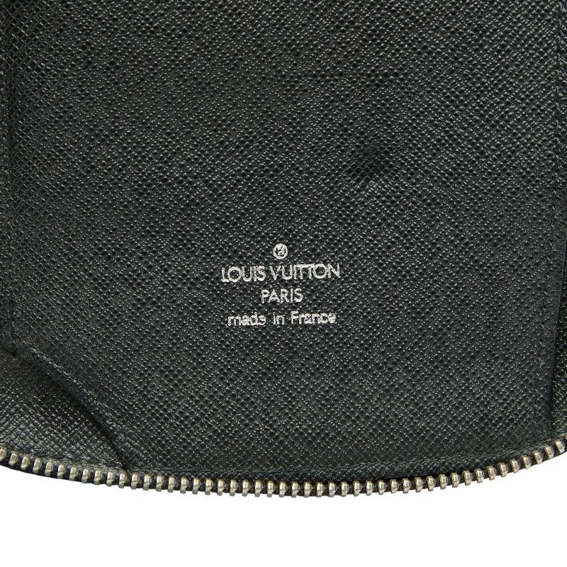 Louis Vuitton Taiga Organizer Ator Round Zipper Long Wallet Travel Case