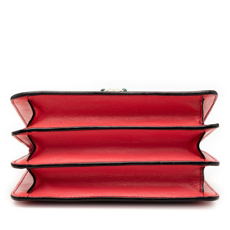 Bvlgari Serpenti Forever Handbag Shoulder Bag 2-Way Pink Multicolor Leather