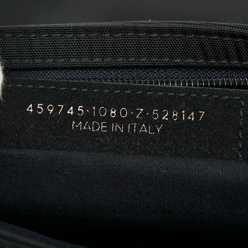 Balenciaga Logo Black Multicolor Nylon Women's