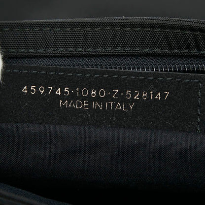 Balenciaga Logo Black Multicolor Nylon Women's