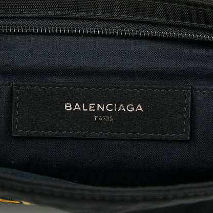 Balenciaga Logo Black Multicolor Nylon Women's