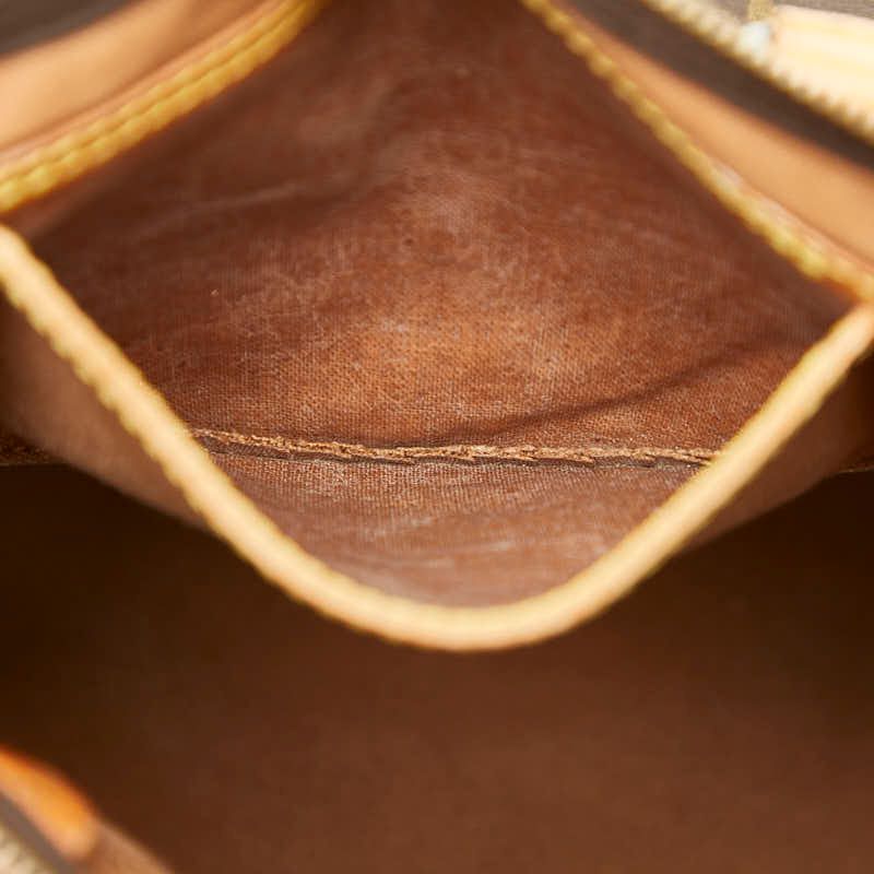 Louis Vuitton Monogram Speedy 30 Handbag Mini Boston Bag M41526 Brown PVC