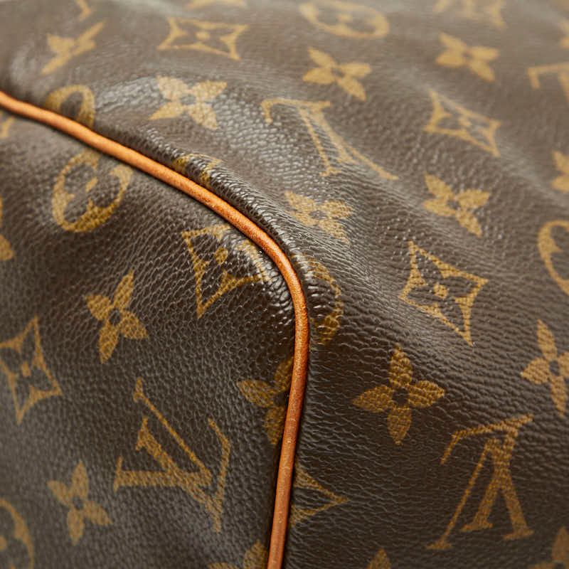 Louis Vuitton Monogram Speedy 30 Handbag Mini Boston Bag M41526 Brown PVC