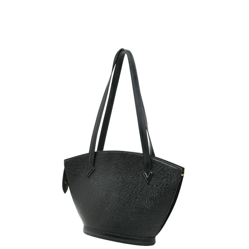 Louis Vuitton Epi Saint-jacques Handbag Tote Bag M52272 Noir Black Leather