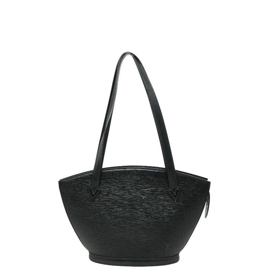 Louis Vuitton Epi Saint-jacques Handbag Tote Bag M52272 Noir Black Leather