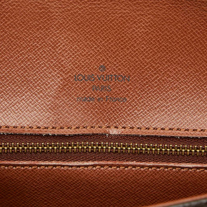 Louis Vuitton Monogram Saint Cloud 24 Crossbody Shoulder Bag M51242 Brown PVC