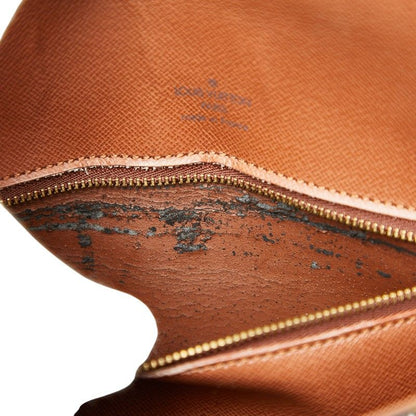 Louis Vuitton Monogram Saint Cloud 24 Crossbody Shoulder Bag M51242 Brown PVC