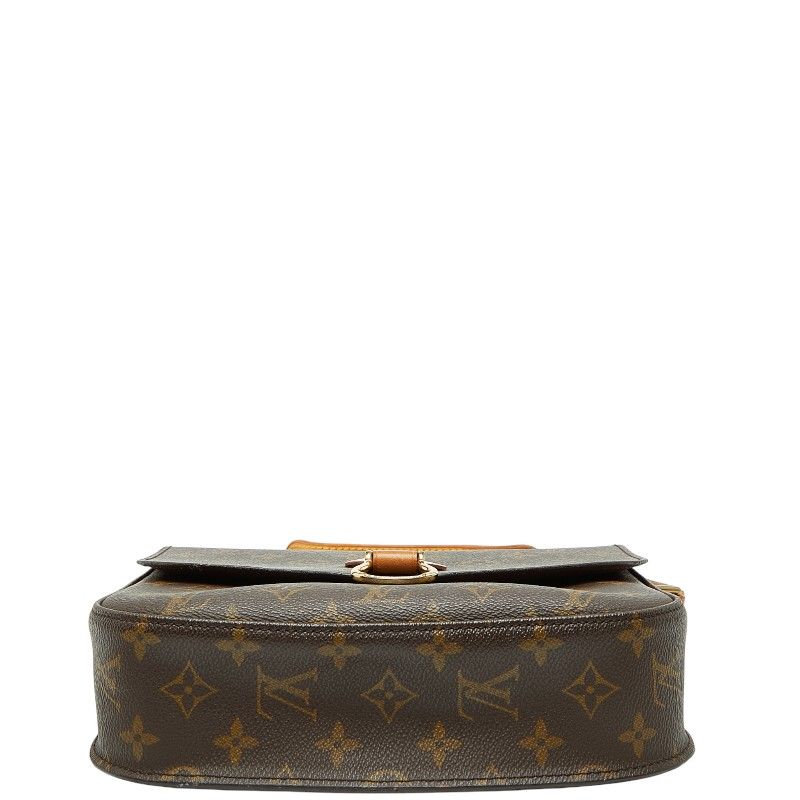 Louis Vuitton Monogram Saint Cloud 24 Crossbody Shoulder Bag M51242 Brown PVC