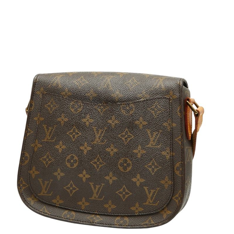 Louis Vuitton Monogram Saint Cloud 24 Crossbody Shoulder Bag M51242 Brown PVC