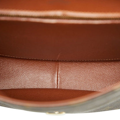 Louis Vuitton Monogram Saint Cloud 24 Crossbody Shoulder Bag M51242 Brown PVC