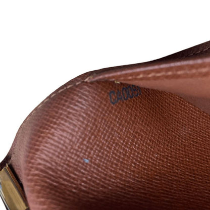 Louis Vuitton Monogram Agenda PM Brown PVC Leather Women's