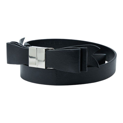 Balenciaga Ribbon Black Leather Men's