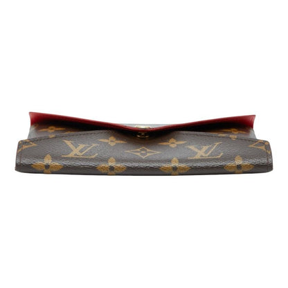 Louis Vuitton Monogram Pochette Kirigami Brown Red PVC