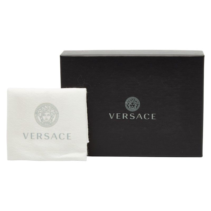 Versace Virtus Card Case Coin Case Pink Leather Ladies Versace