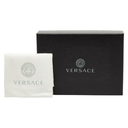 Versace Virtus Card Case Coin Case Pink Leather Ladies Versace