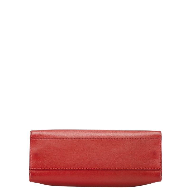 Gucci Bamboo Nimfair Handbag Shoulder Bag 2WAY 459076 Red Leather Ladies Gucci