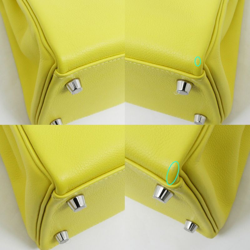 Hermes Kelly 28 Lime Silver-hardware Eva-color-d Engraved Internal