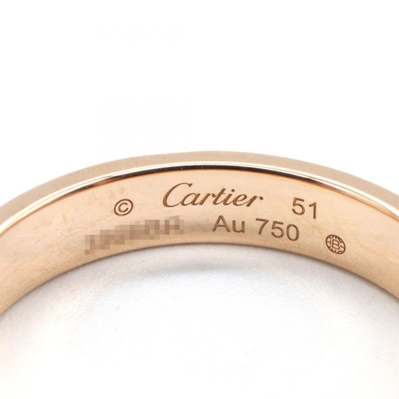 Cartier Ring ・ring Mini Love Ring 18K Pink Gold (pink Gold) Mini Love Ring
