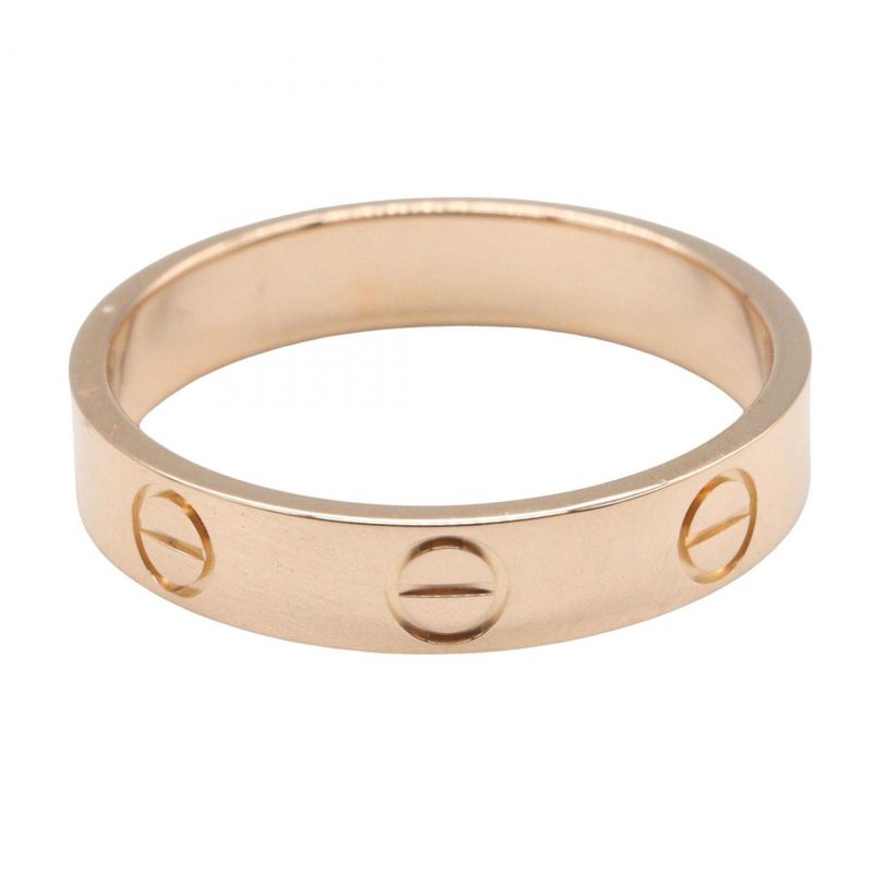 Cartier Ring ・ring Mini Love Ring 18K Pink Gold (pink Gold) Mini Love Ring