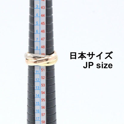 Cartier Ring ・ring Trinity Ring 18K (yellow Gold) 18K White Gold (white Gold)