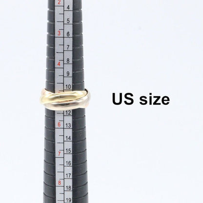 Cartier Ring ・ring Trinity Ring 18K (yellow Gold) 18K White Gold (white Gold)