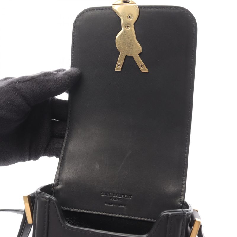 Saint Laurent Paris Shoulder Bag Solferino Mini 753963bwr0w1000 Black Leather