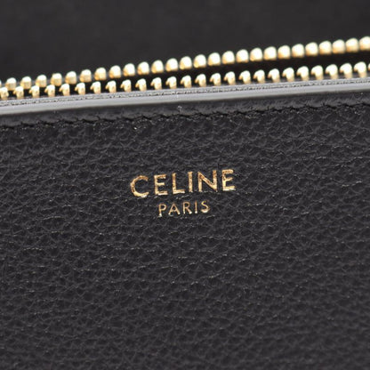 Celine Handbag Medium Nino 117523fxk38no Black Leather 2way Shoulder Bag Ladies