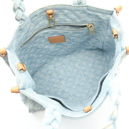Louis Vuitton Handbag Let Togo - Monogram Denim M24897 Sky Blue Denim Leather