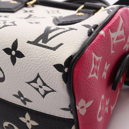 Louis Vuitton Handbag Speedy Bandouliere 20 Monogram Empreinte M46088 Noir