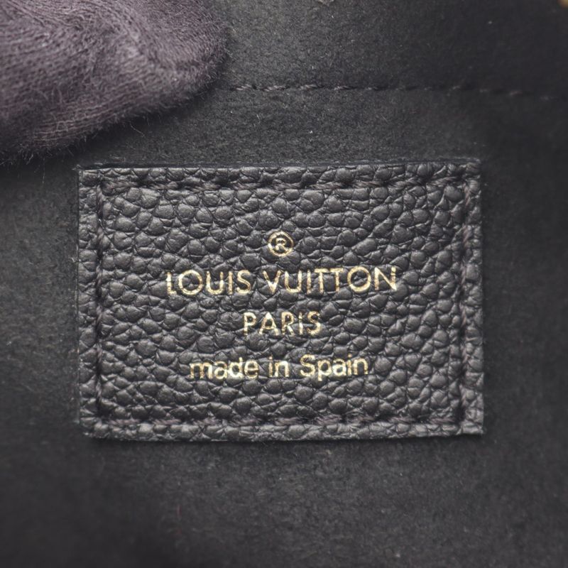 Louis Vuitton Handbag Speedy Bandouliere 20 Monogram Empreinte M46088 Noir