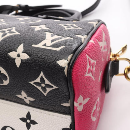 Louis Vuitton Handbag Speedy Bandouliere 20 Monogram Empreinte M46088 Noir