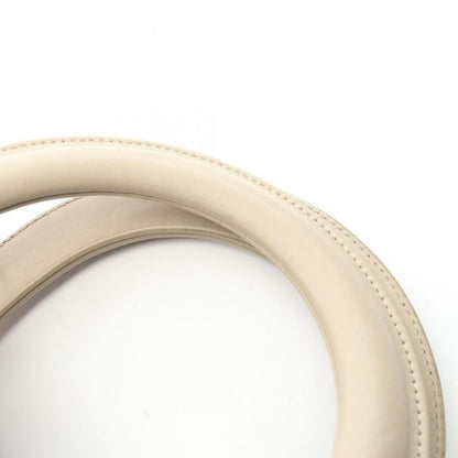 Dior Handbag LADY DIOR Cannage M05650nge Greige Leather Cannage 2way Tote