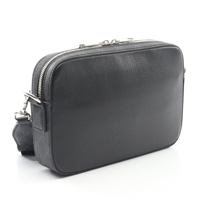 Gucci Shoulder Bag GG Small Crossbody Black Leather