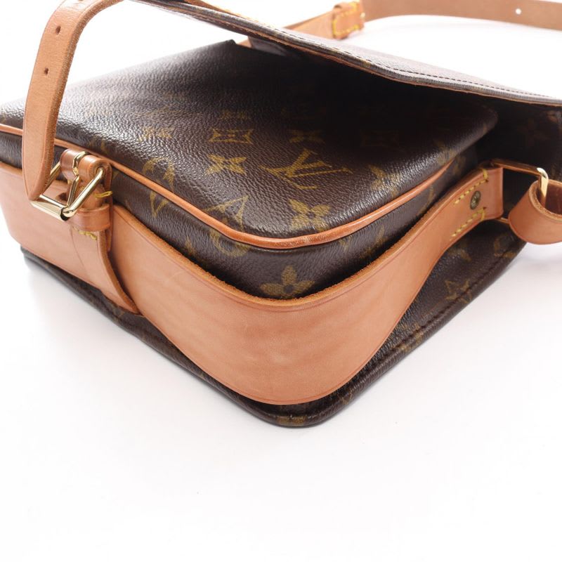 Louis Vuitton Shoulder Bag Cartesier MM Monogram PVC Coated Canvas