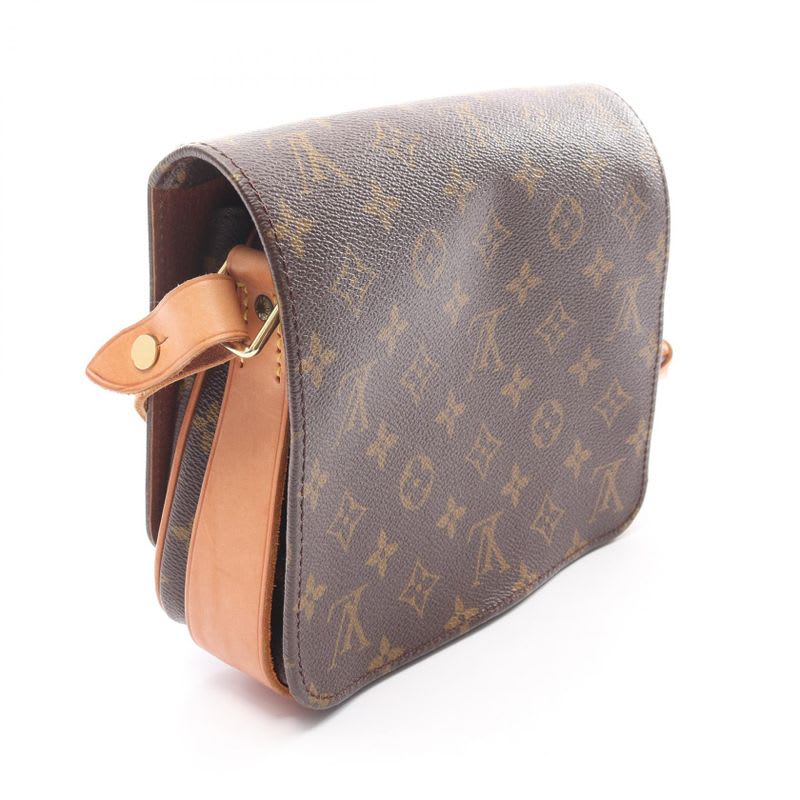 Louis Vuitton Shoulder Bag Cartesier MM Monogram PVC Coated Canvas