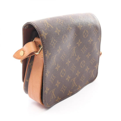 Louis Vuitton Shoulder Bag Cartesier MM Monogram PVC Coated Canvas