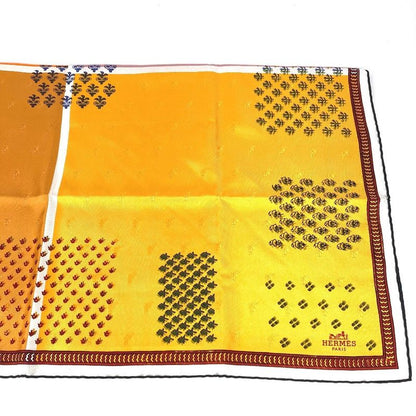 Hermes Scarf KARE 90 KARE 90 Silk Orange