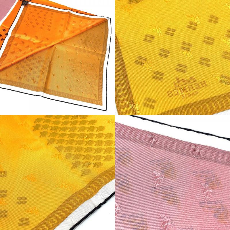 Hermes Scarf KARE 90 KARE 90 Silk Orange