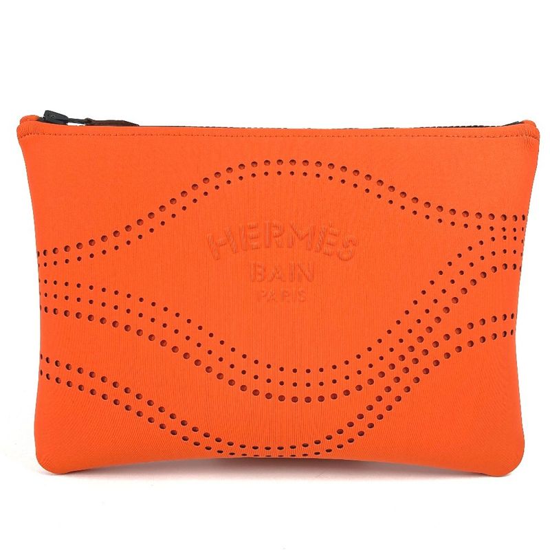 Hermes Pouch Neobain Kanoe MM Neobain Kanoe MM Polyamide Orange