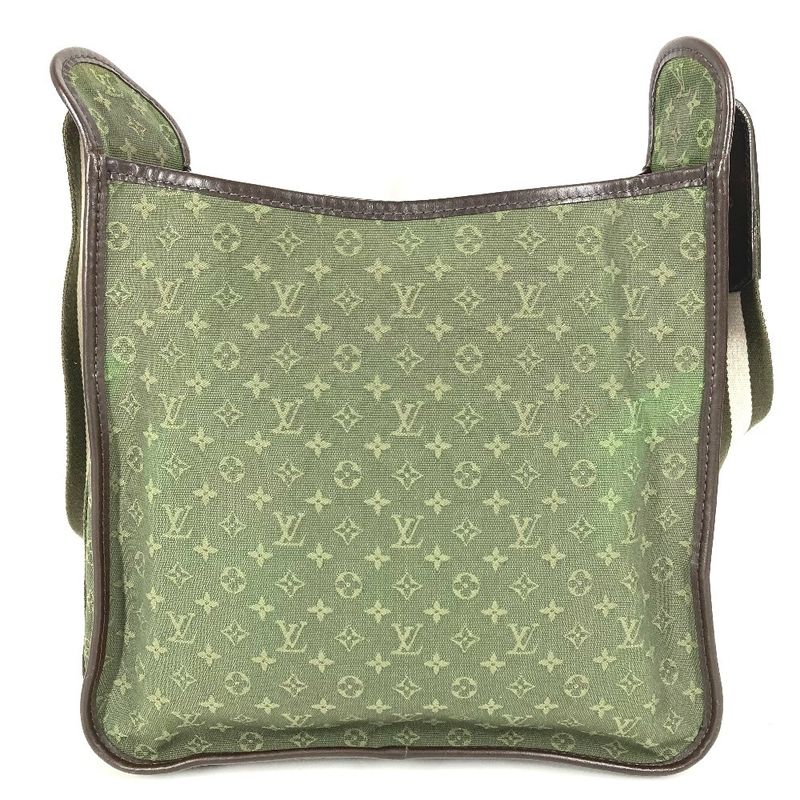 Louis Vuitton Shoulder Bag Bouzas Marie Kate M92322 Monogram Mini Canvas Khaki